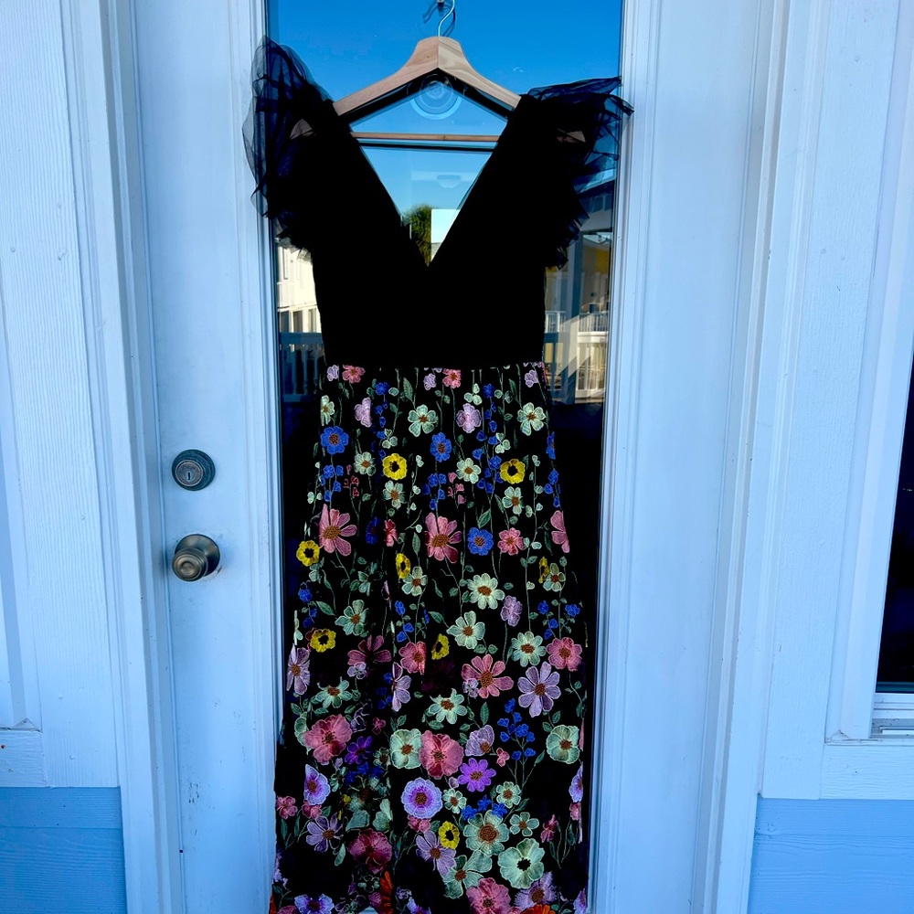 Mac Duggal formal floor length dress